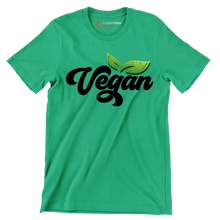 Vegan - Vegan Themed T-Shirt-Green-S-Custom One Express
