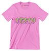 Vegan - Vegan Themed T-Shirt-Pink-S-Custom One Express