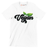 Vegan - Vegan Themed T-Shirt-White-S-Custom One Express