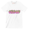 Vegan - Vegan Themed T-Shirt-White-S-Custom One Express