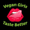 Vegan girls taste better - Vegan Themed T-Shirt-Black-S-Custom One Express