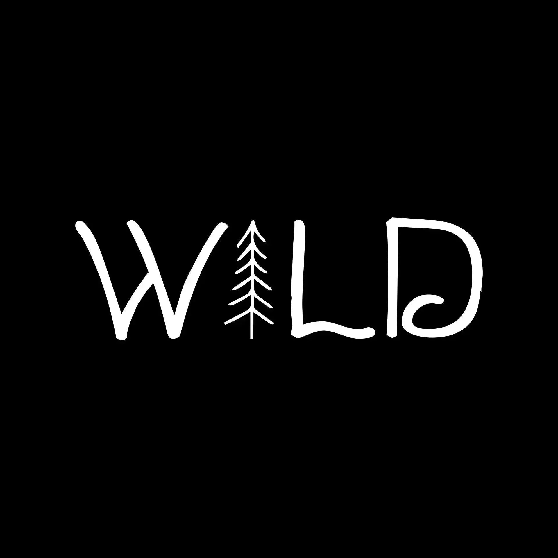 WILD - Hiking Themed T-Shirt-Black-S-Custom One Express