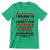 Warning I belong to an awesome, grumpy old veteran. He is a bit crazy, but a sweetheart and warrior. Mess with me at your own risk - Veterans Themed T-Shirt-Green-S-Custom One Express