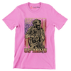 We stand for the flag us army US ARMY - Veterans Themed T-Shirt-Pink-Custom One Express