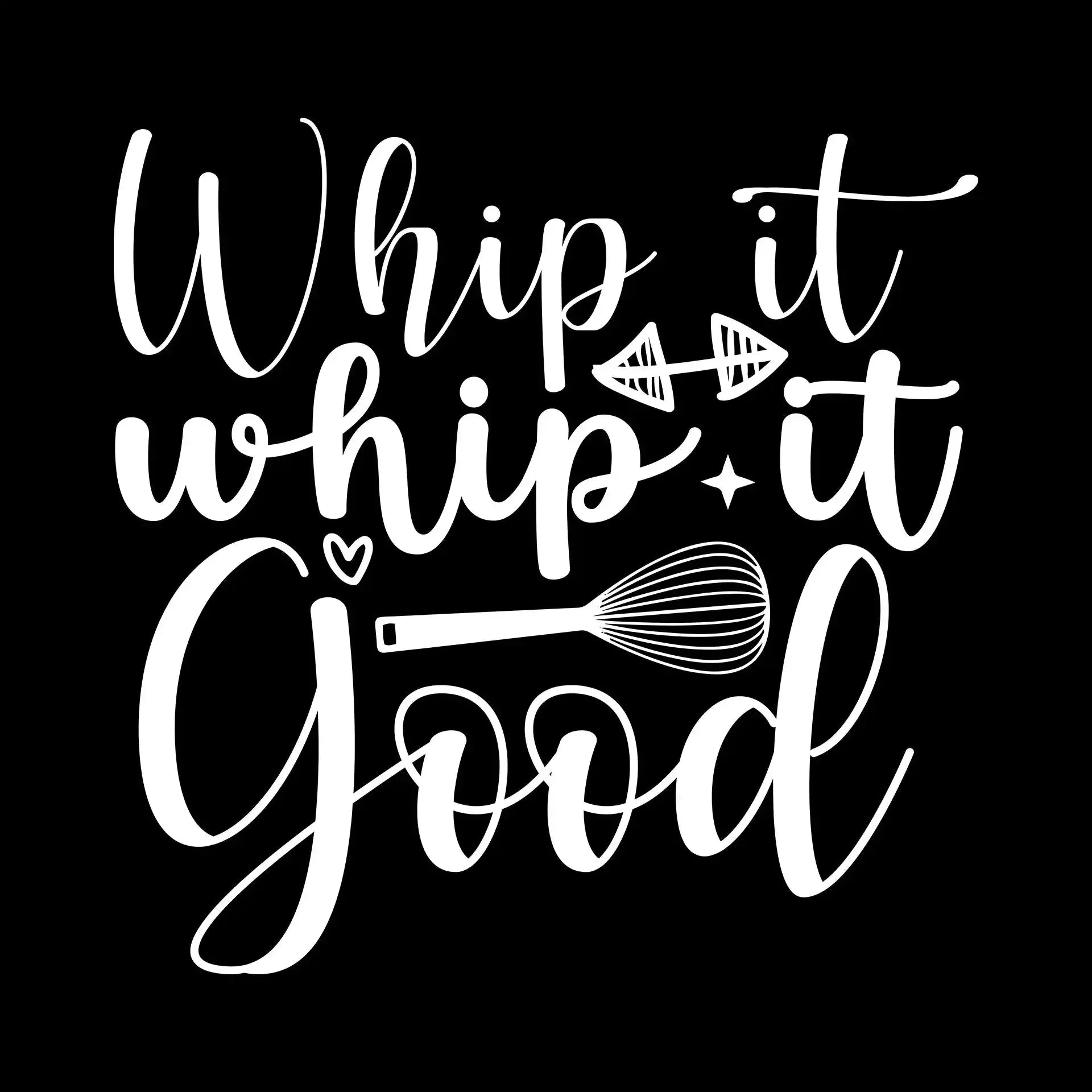 Whip it whip it good - Sarcasm Themed T-Shirt-Black-S-Custom One Express