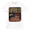 american veteran made in the usa served with honor - Veterans Themed T-Shirt