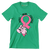 Wife Mom Fighter - Breast Cancer Awareness T-Shirt-Green-S-Custom One Express