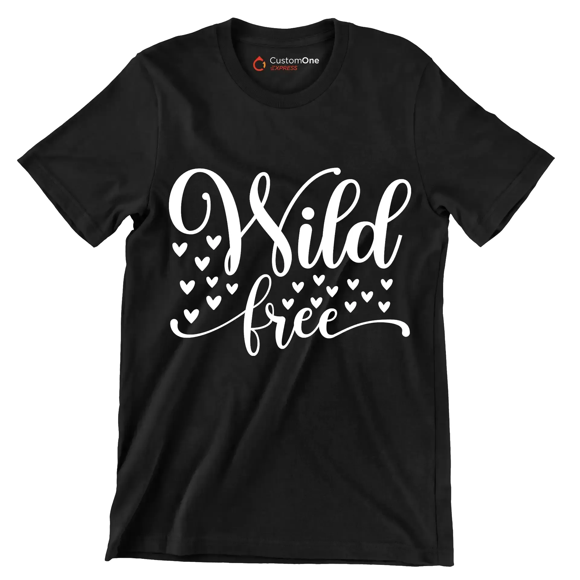 Wild free - Sarcasm Themed T-Shirt-Black-S-Custom One Express