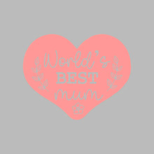 World's Best Mom - Mother’s Day T-Shirt-Black-S-Custom One Express