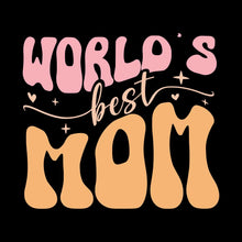 World's Best Mom - Mother’s Day T-Shirt-Black-S-Custom One Express