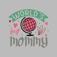 World's Best Mom - Mother’s Day T-Shirt-Blue-S-Custom One Express