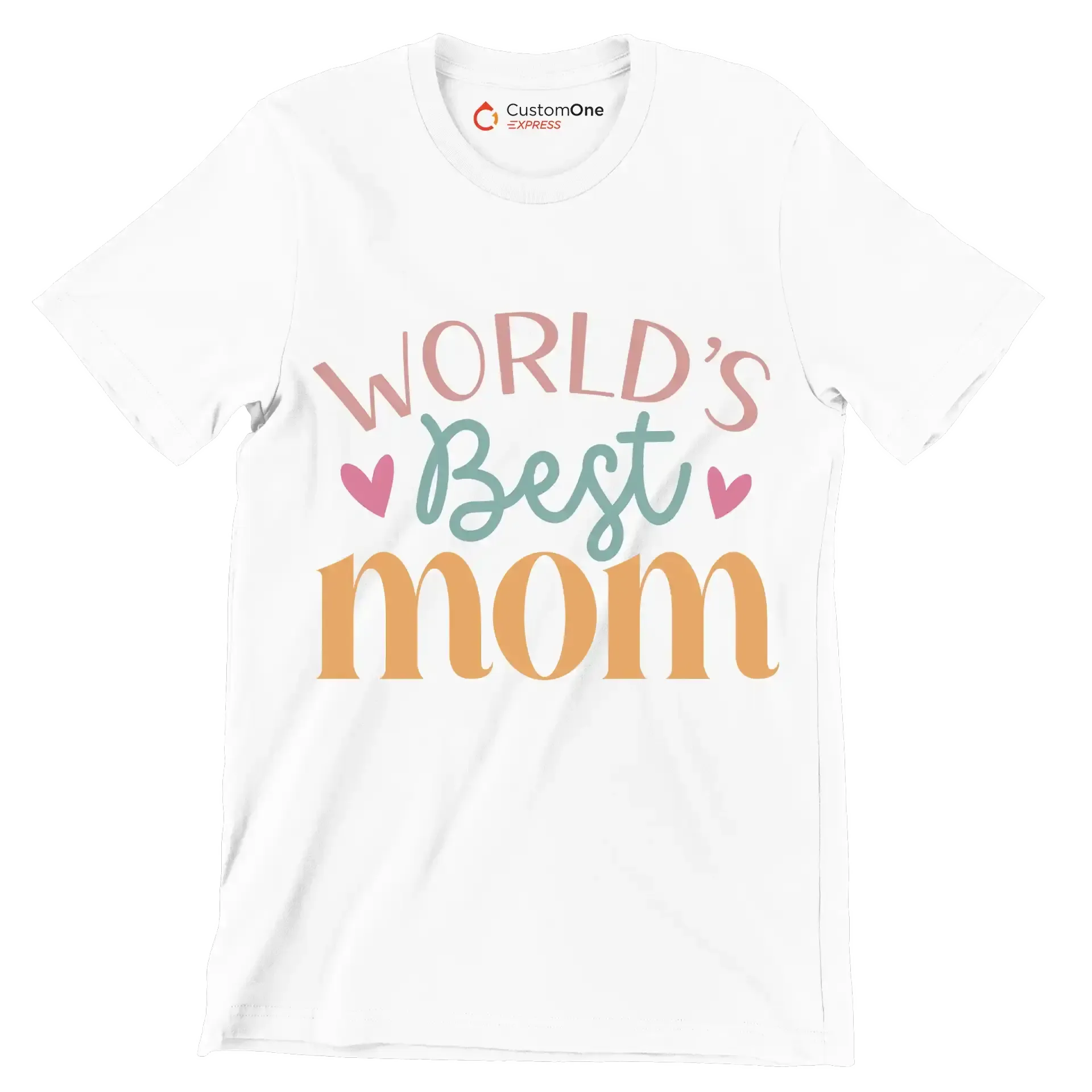 World's best mom - Mother’s Day T-Shirt-White-S-Custom One Express