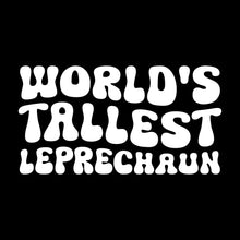 World's tallest leprechaun - St. Patrick's Day T-Shirt-Black-S-Custom One Express