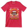 Yes I have a retirement plan win I plan to go to the casino - Retirement Themed T-Shirt-Red-S-Custom One Express