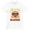 Yes I have a retirement plan win I plan to go to the casino - Retirement Themed T-Shirt-White-S-Custom One Express