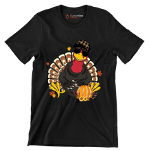 You Can Gobble Me, Swallow Me, Let Gravy Drip Down The Side Of Me - Thanksgiving Themed T-Shirt-Black-S-Custom One Express