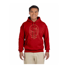 Sudadera con capucha personalizada para adultos - Unisex Gildan G185