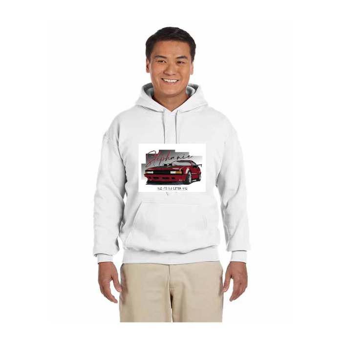 Sudadera con capucha personalizada para adultos - Unisex Gildan G185