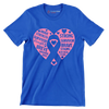 brave strength survivor strength brave survivor brave strong survivor brave strong survivor strong - Breast Cancer Awareness T-Shirt-Blue-S-Custom One Express