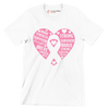 brave strength survivor strength brave survivor brave strong survivor brave strong survivor strong - Breast Cancer Awareness T-Shirt-White-S-Custom One Express