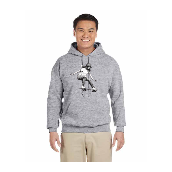 Sudadera con capucha personalizada para adultos - Unisex Gildan G185