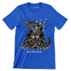 don't tread on me - Veterans Themed T-Shirt-Blue-S-Custom One Express