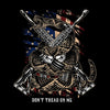 don't tread on me - Veterans Themed T-Shirt-Black-S-Custom One Express