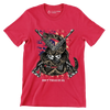 don't tread on me - Veterans Themed T-Shirt-Red-S-Custom One Express