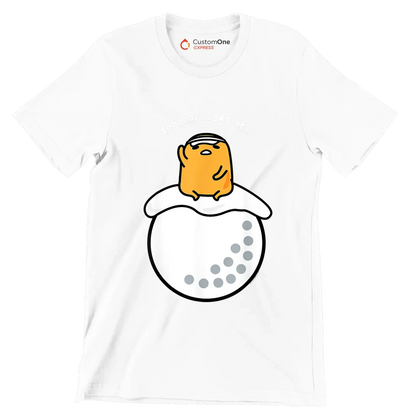 foooooor.....get it - Golf Themed T-Shirt-White-S-Custom One Express