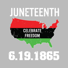 juneteenth celebrate freedom 6 . 19 . 1865 - Martin Luther King T-Shirt-Black-Custom One Express