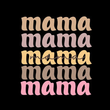 mama - Mother’s Day T-Shirt-Black-S-Custom One Express
