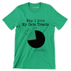 why I give my cats treats I want them to love me they listen & obey me I've lost one of them & have no idea where they are - Cat Themed T-Shirt-Green-S-Custom One Express