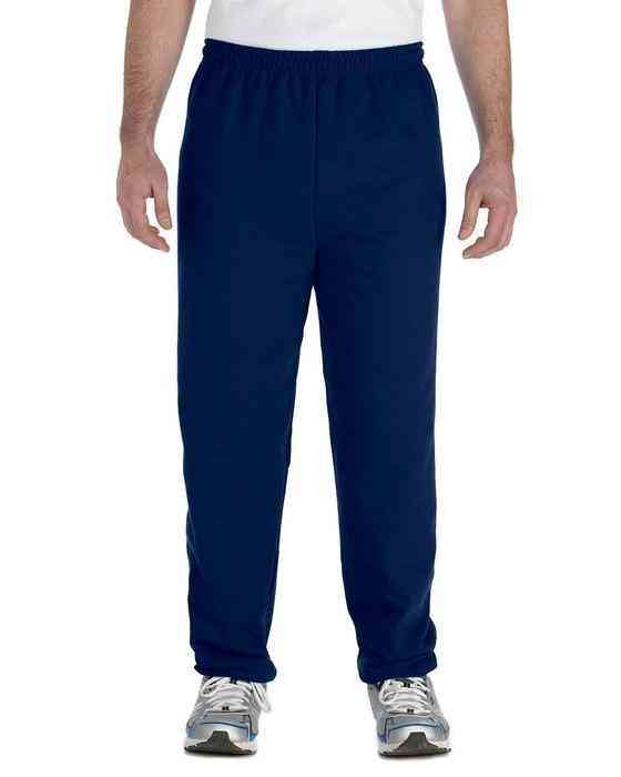 G182 Gildan Adult Heavy Blend Adult 8 oz. 50 50 Sweatpants Navy S