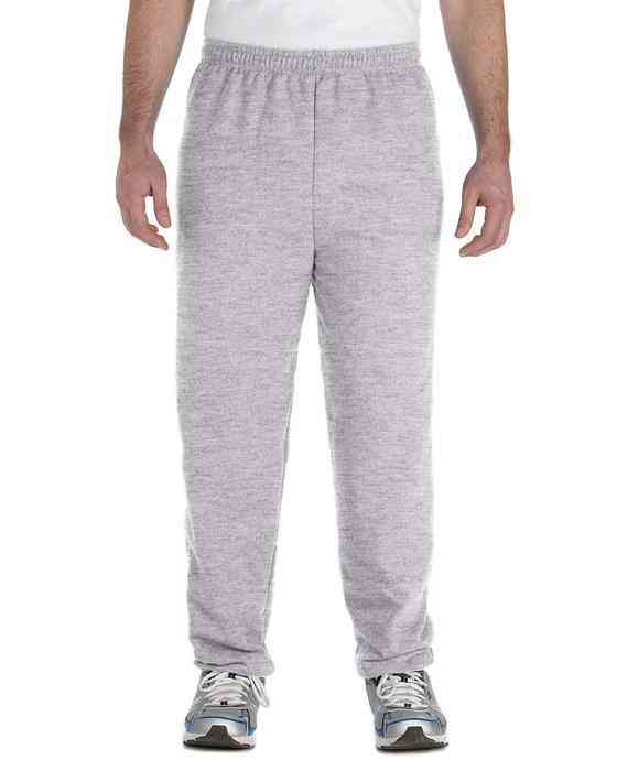 University of Louisville Open Bottom Sweatpants | Champion Products | Granite Heather | Large