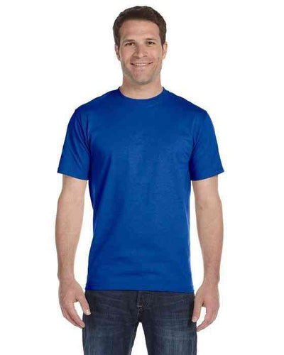 5.6 oz. 50/50 T-Shirt (G800) Royal Blue, 3XL (Pack of 12)